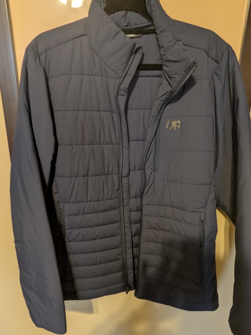 Outdoor Research Men's Insulated Jacket - Navy Blue
